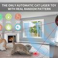 Rechargeable Automatic Laser Interactive Cat Toy for Indoor Kittens and Dogs