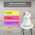 Rechargeable Automatic Laser Interactive Cat Toy for Indoor Kittens and Dogs