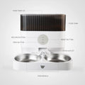 Instachew Purechew Double Automatic Pet Feeder, Two-Way Splitter and Double Bowls for Cats and Dogs
