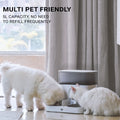 Instachew Purechew Double Automatic Pet Feeder, Two-Way Splitter and Double Bowls for Cats and Dogs
