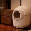Revolutionary Fully Automatic Enclosed Cat Litter Box with Electric Deodorizer
