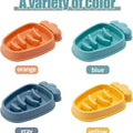 Slow Feeder Dog Bowl - Anti-Gulping Puzzle Dish for Small & Medium Breeds - Non-Slip Green Carrot Design