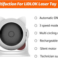 Automatic Cat Laser Toys, Interactive Laser Cat Toys for Indoor Cats/Kitty/Dogs, Rechargeable Cat Laser Toy Automatic,Laser for Cats to Chase