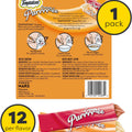 Creamy Puree Squeezable Lickable Wet Cat Treat Variety Pack, 0.42 Oz. Tubes, 24 Count