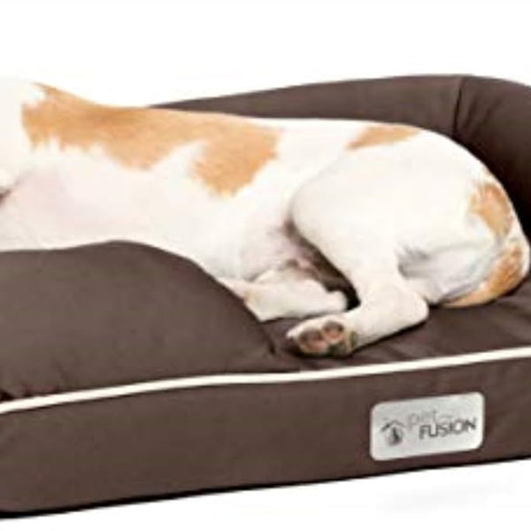 Ultimate Dog Bed, Orthopedic Memory Foam, Multiple Sizes and Colors, Medium Firmness Pillow, Waterproof Liner, YKK Zippers, Breathable 35% Cotton Cover
