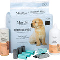 Martha Stewart for Pets Poop Waste Bags | 120 Large Unscented Doggie Bags for a Quick Cleanup | Tear-Resistant Dog Waste Bags, Great for Dog Walking Everyday Use | 8 Rolls