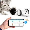 Instachew Purechase Smart Cat Toy, Interactive Automatic Mouse Shaped Toy for Pets, App Enabled with Adjustable Speed, Flip Modes, Replaceable Plush Tail and USB Charging for Kittens and Dogs