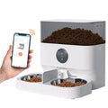 Instachew Purechew Double Automatic Pet Feeder, Two-Way Splitter and Double Bowls for Cats and Dogs