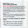 Nutri-Vet Advanced Strength Hip & Joint Chewable Dog Supplements - Formulated with Glucosamine & Chondroitin to Support Dog Cartilage & Mobility - 300 Tablets