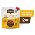 Rachael Ray Nutrish Burger Bites Dog Treats, Beef Burger with Bison Recipe, Grain Free, 12 Oz.