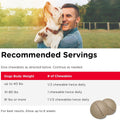 Nutri-Vet Advanced Strength Hip & Joint Chewable Dog Supplements - Formulated with Glucosamine & Chondroitin to Support Dog Cartilage & Mobility - 300 Tablets